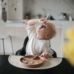 Mushie Silicone Feeding Spoons 2pk