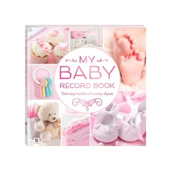 My Baby Record Book PINK with Nursery Rhymes
