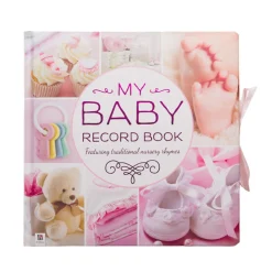 My Baby Record Book PINK with Nursery Rhymes