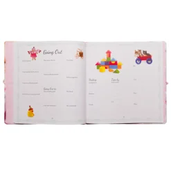 My Baby Record Book PINK with Nursery Rhymes