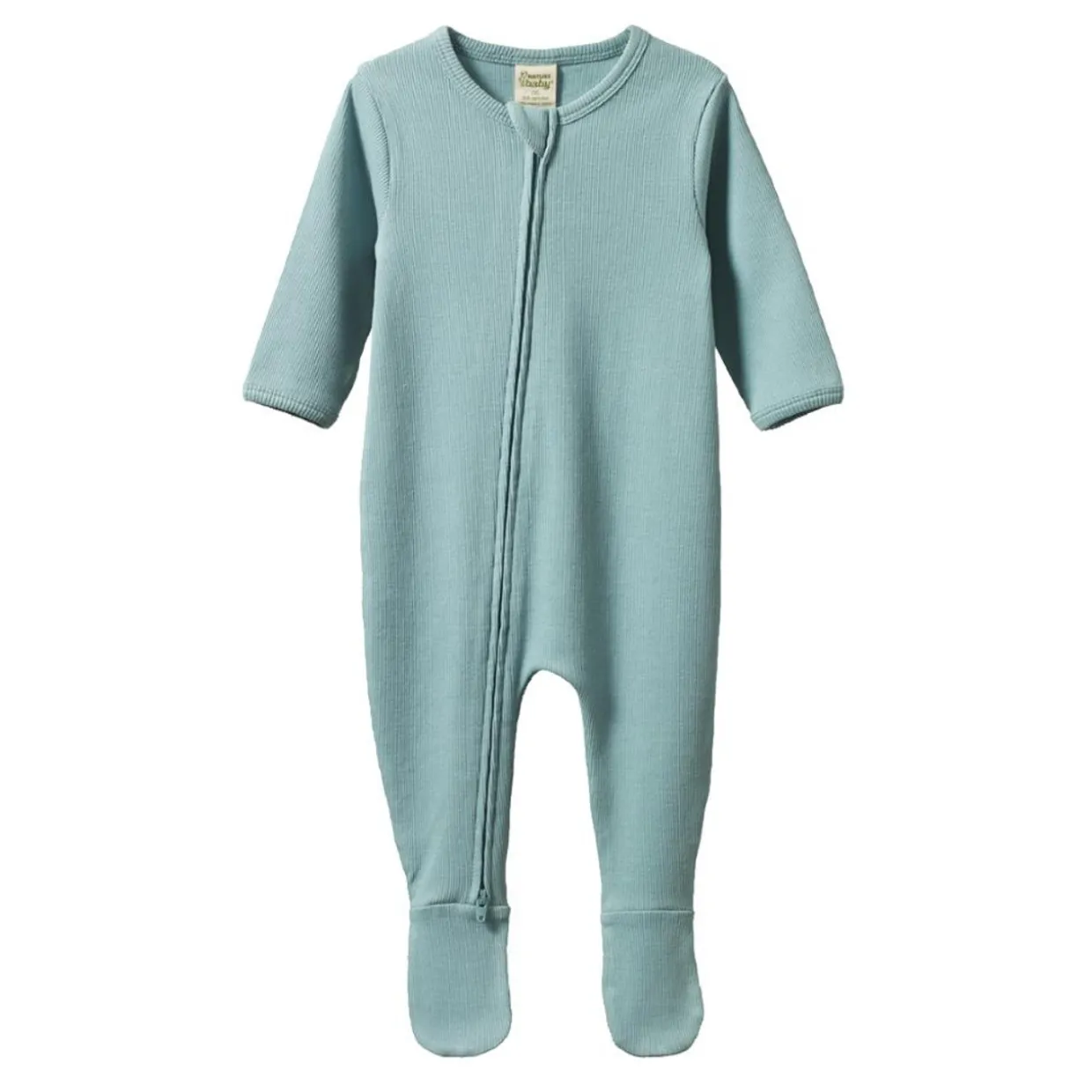 Nature Baby Cotton Rib Dreamlands Zipsuit