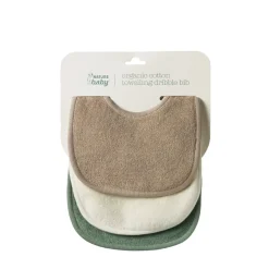 Nature Baby Dribble Bibs 3pk