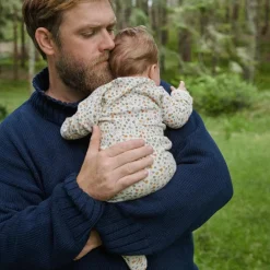 Nature Baby Long Sleeve Cotton Kimono Bodysuit