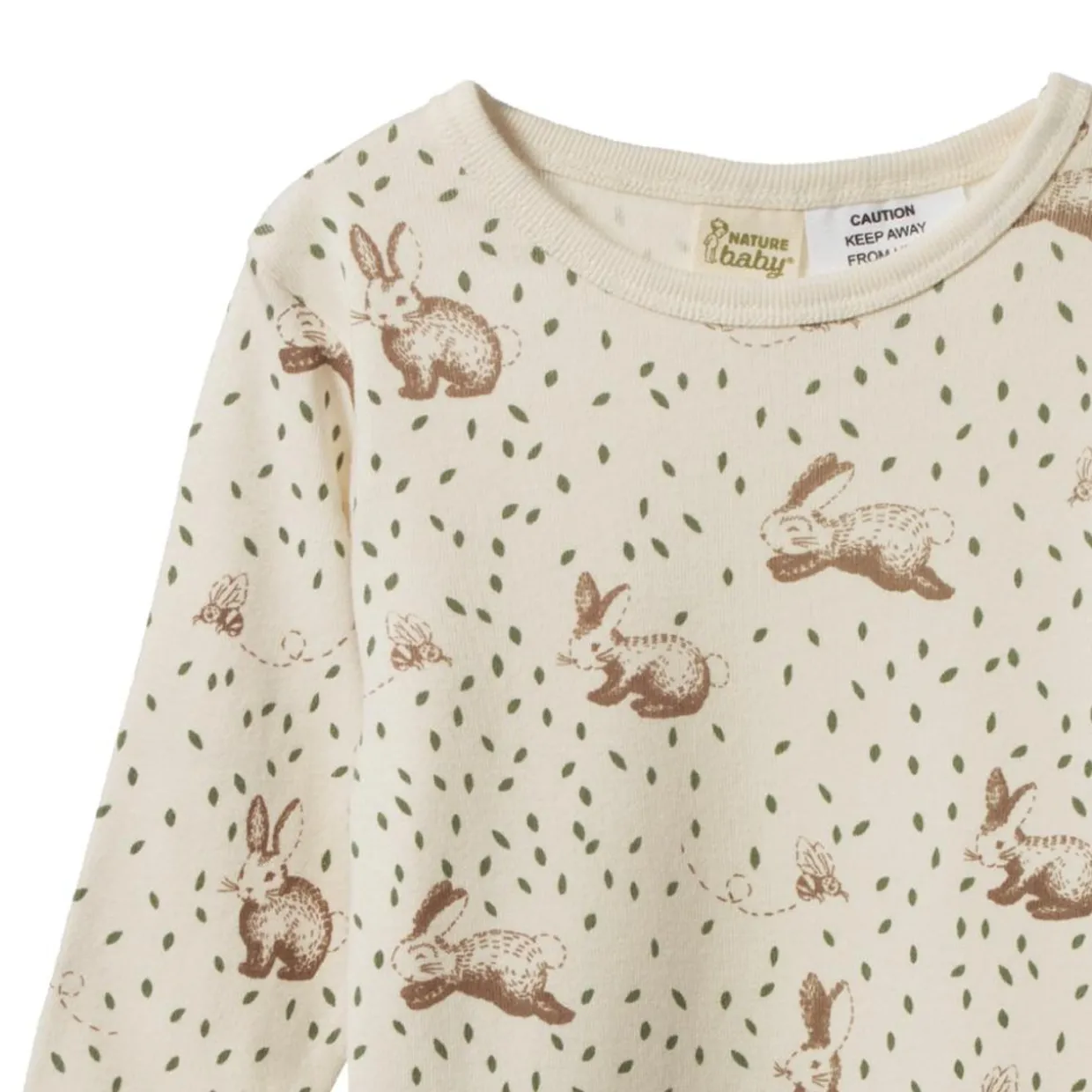 Nature Baby Long Sleeve Rib Pyjamas