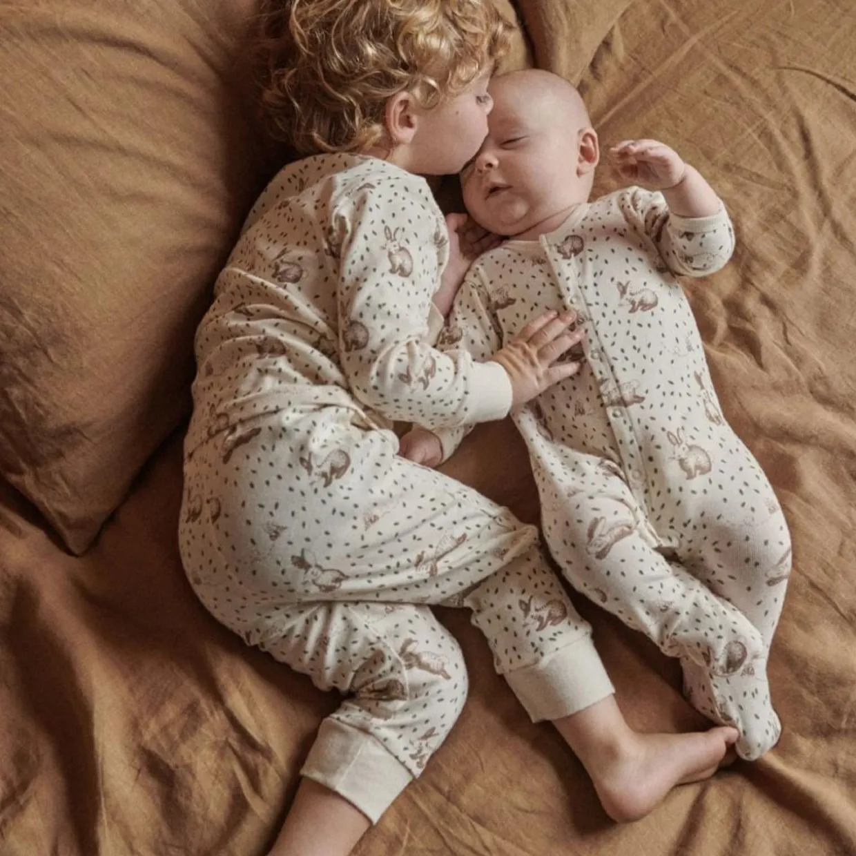 Nature Baby Long Sleeve Rib Pyjamas