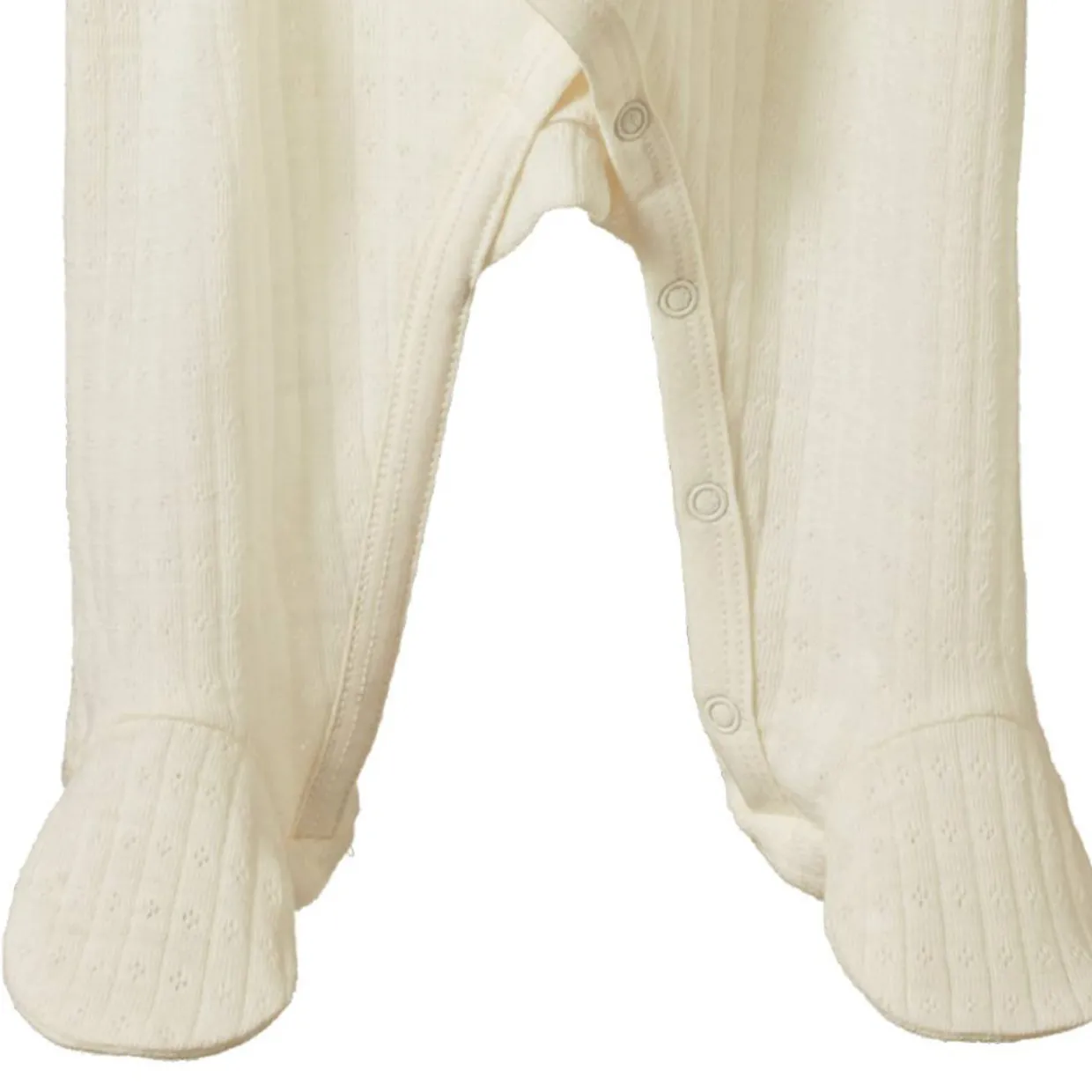 Nature Baby Merino Kimono Pointelle Stretch & Grow