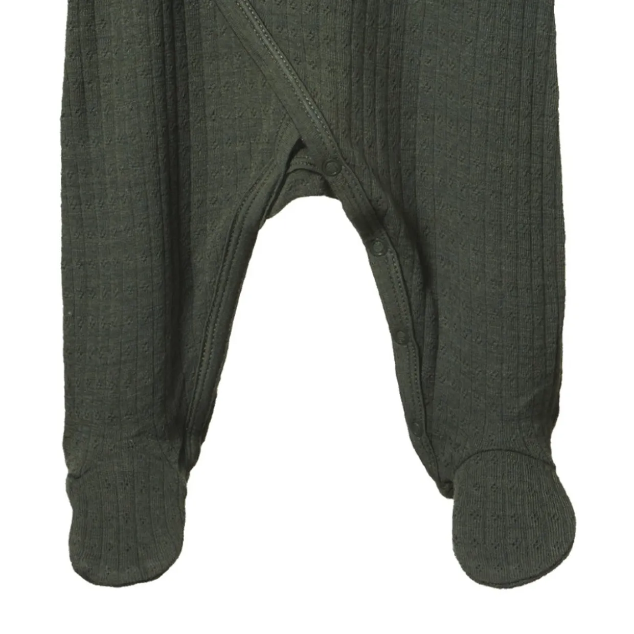 Nature Baby Merino Kimono Pointelle Stretch & Grow