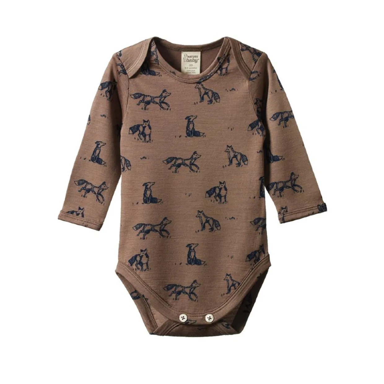 Nature Baby Merino Long Sleeve Bodysuit