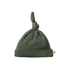 Nature Baby Merino Pointelle Knotted Beanie