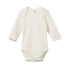 Nature Baby Pointelle Long Sleeve Bodysuit