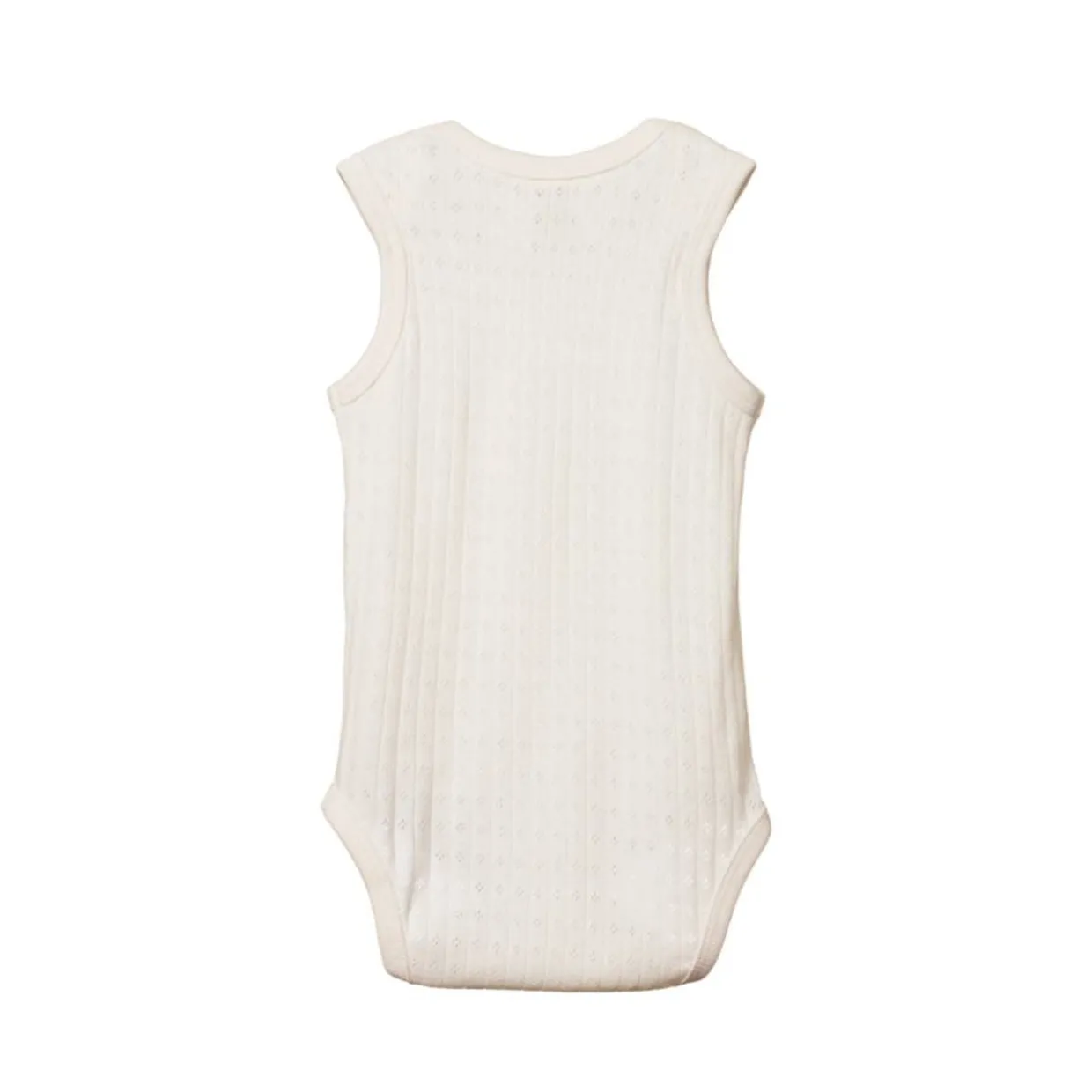 Nature Baby Pointelle Singlet Bodysuit