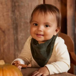 Nature Baby Terry Triangle Bib