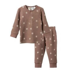 Nature Baby Waffle Long Sleeve Pyjamas