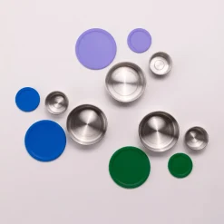 Nestling Stainless Steel Lunchbox Dipper Lids