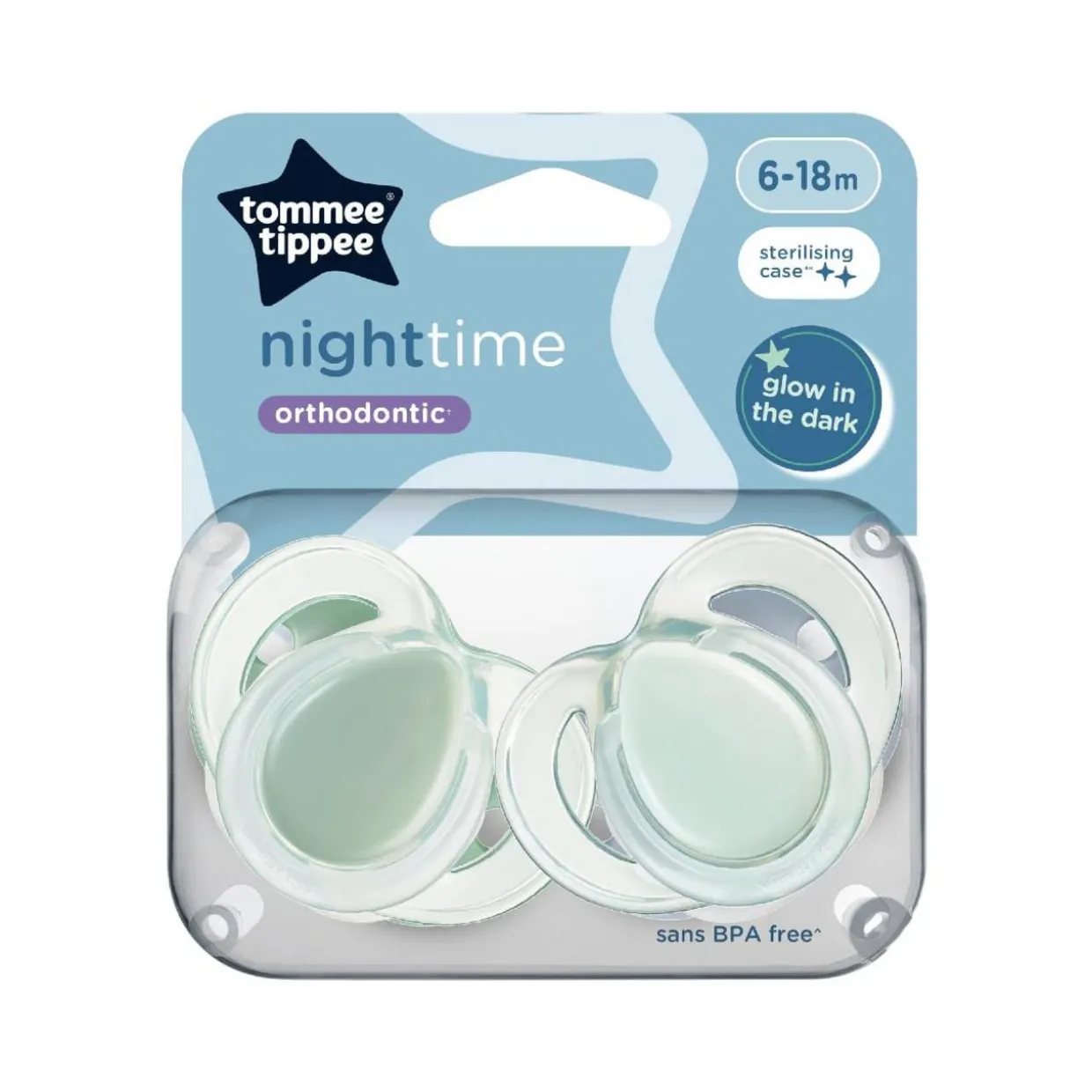 Night Time Soothers - 2 pack