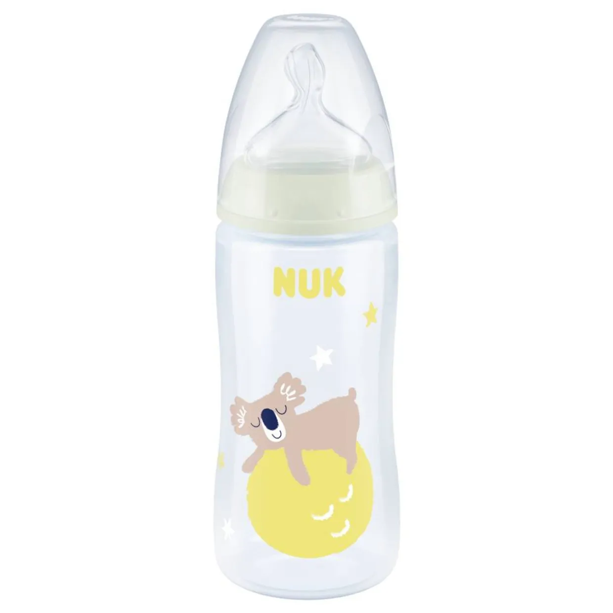 NUK First Choice Plus Night Baby Bottle with Temperature Control