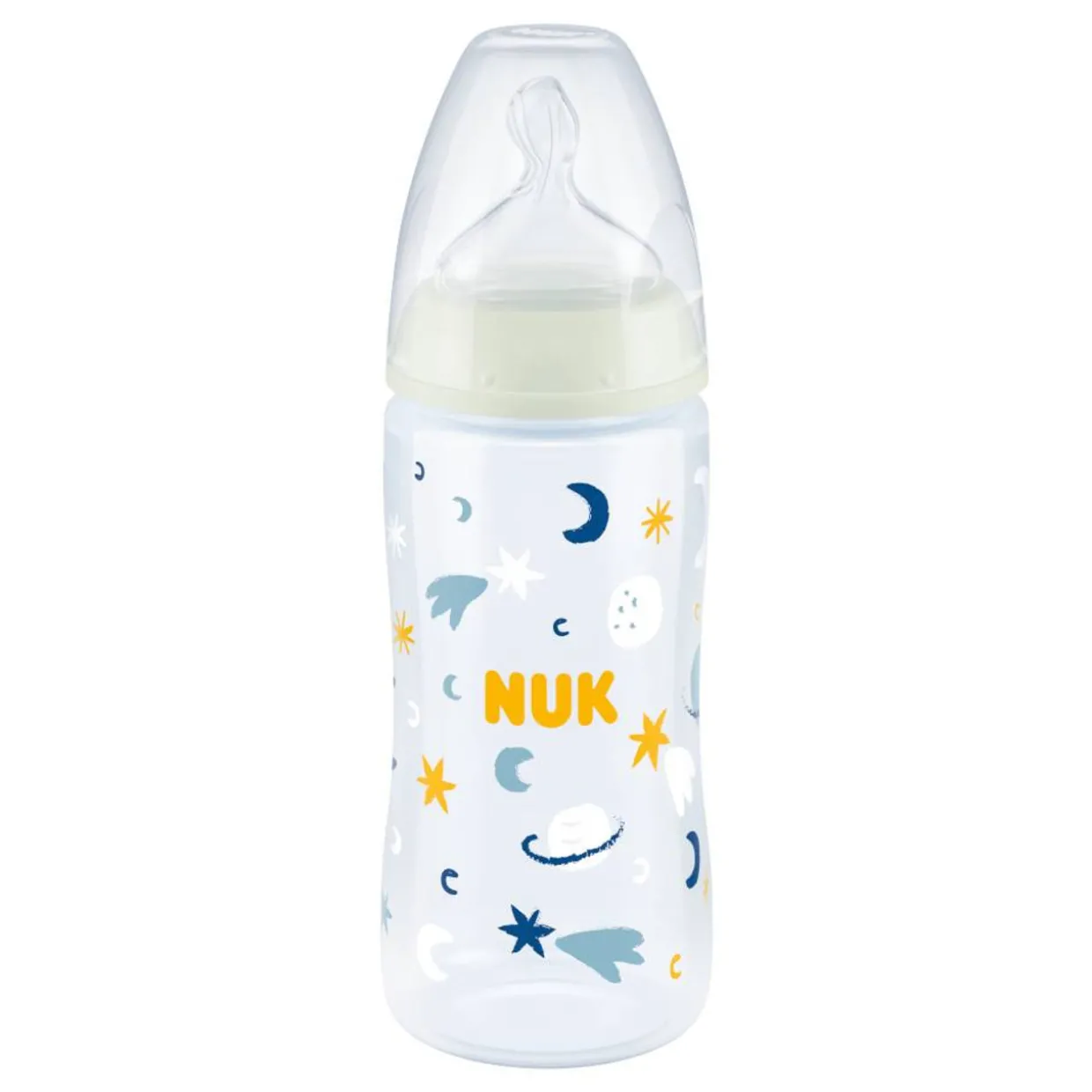 NUK First Choice Plus Night Baby Bottle with Temperature Control