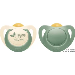 NUK For Nature Latex Soother 2pk
