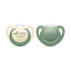 Nuk for Nature Silicone Soother 2pk
