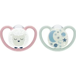 Nuk Space Night Soother 2 Pack