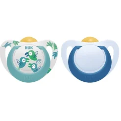 NUK Star Latex Dummies - 2pk