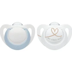 NUK Star Silicone Dummies - 2pk