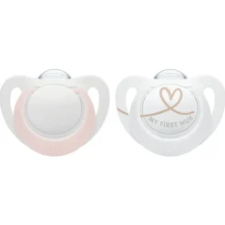 NUK Star Silicone Dummies - 2pk