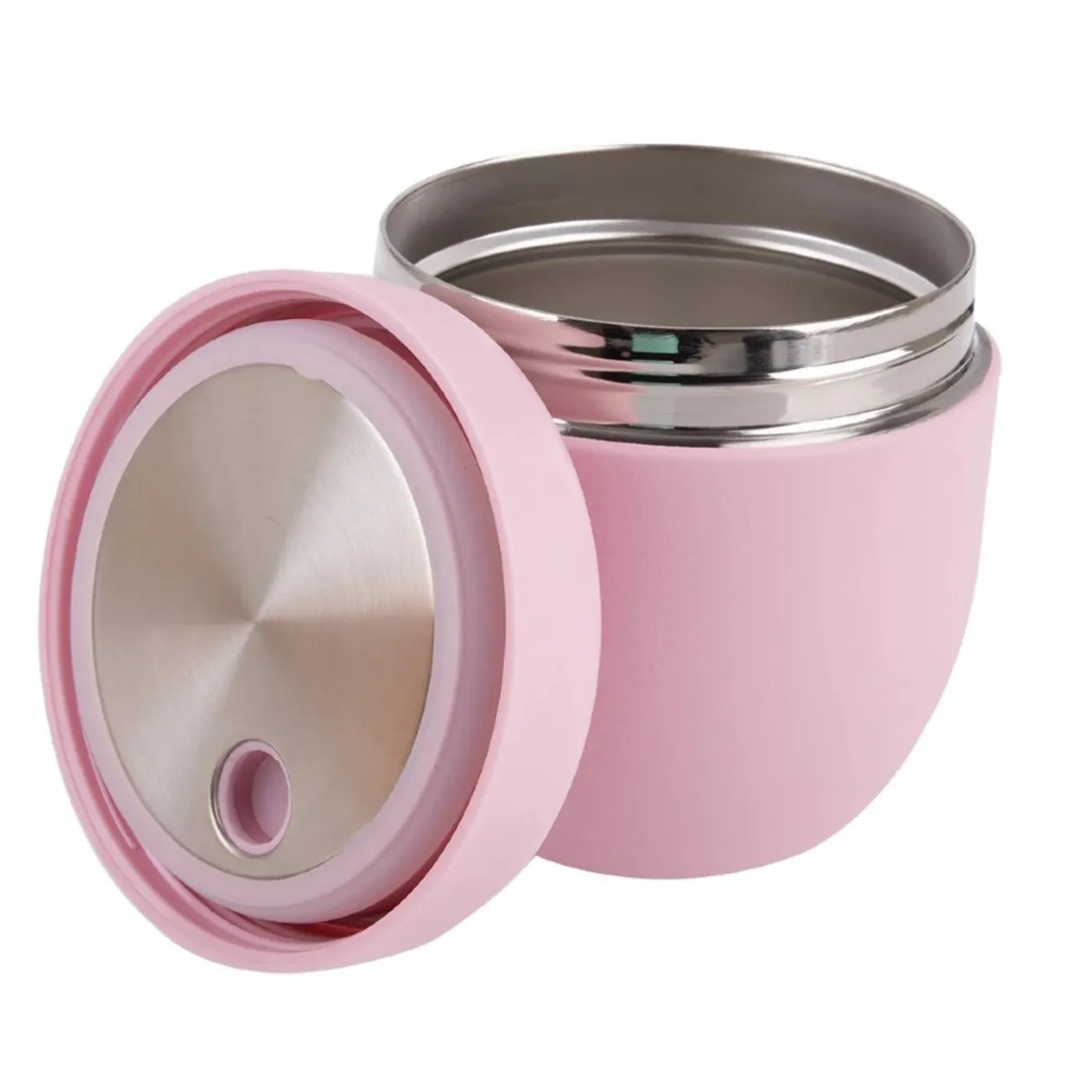 Oasis Stainless Steel Double Wall Insulated Food Pod - 470ml