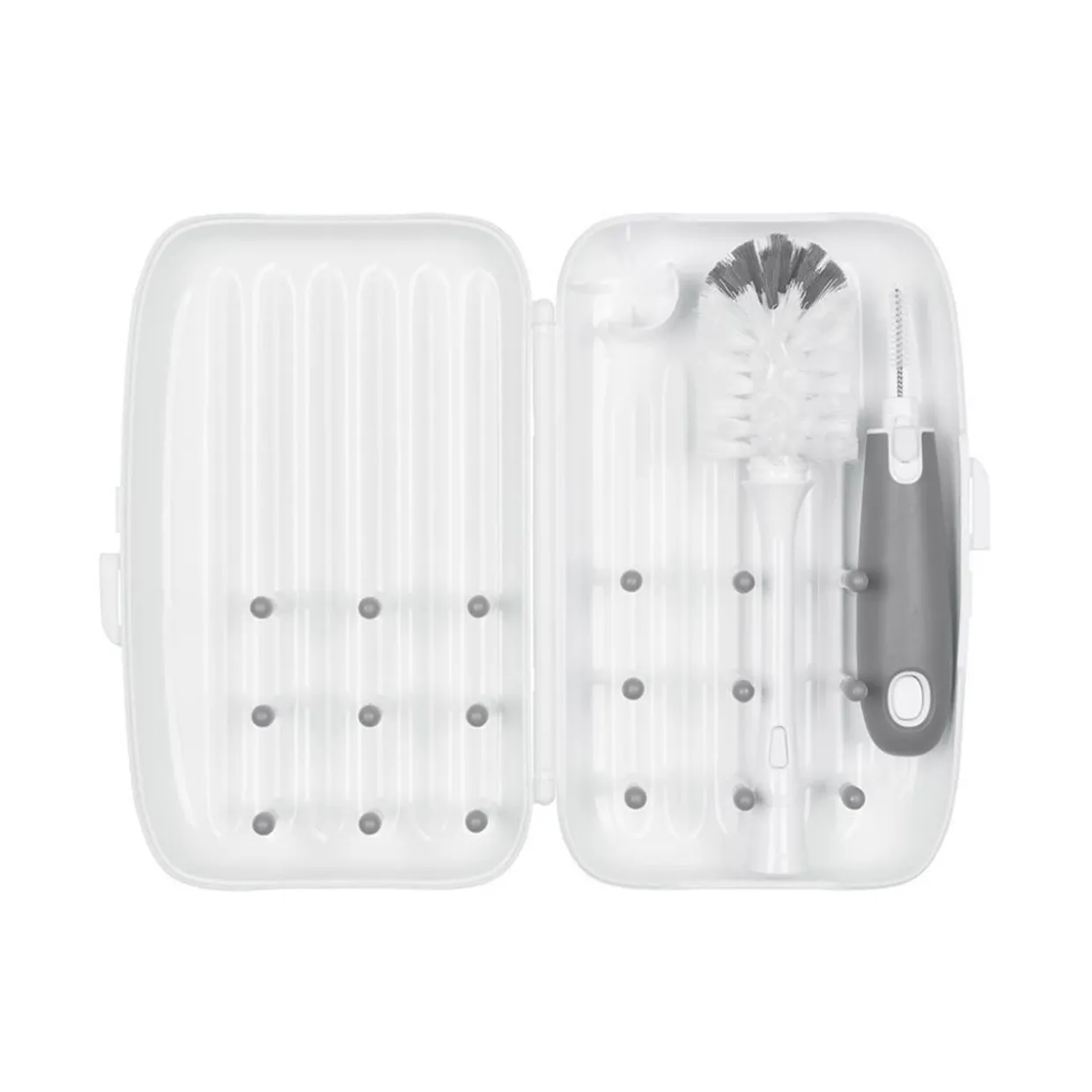 OXO Tot On the Go Drying Rack & Bottle Brush