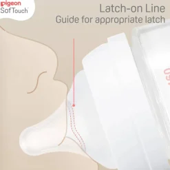 Pigeon SoftTouch Wide Neck Bottle PP