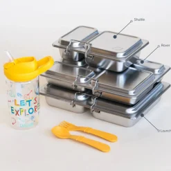 PlanetBox Stainless Steel Lunchbox - Launch