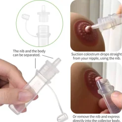 Pre-Sterilised Multi-Size Silicone Colostrum Collector Pack