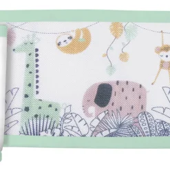 Print Breathable Mesh Cot Liner - 4 Sides