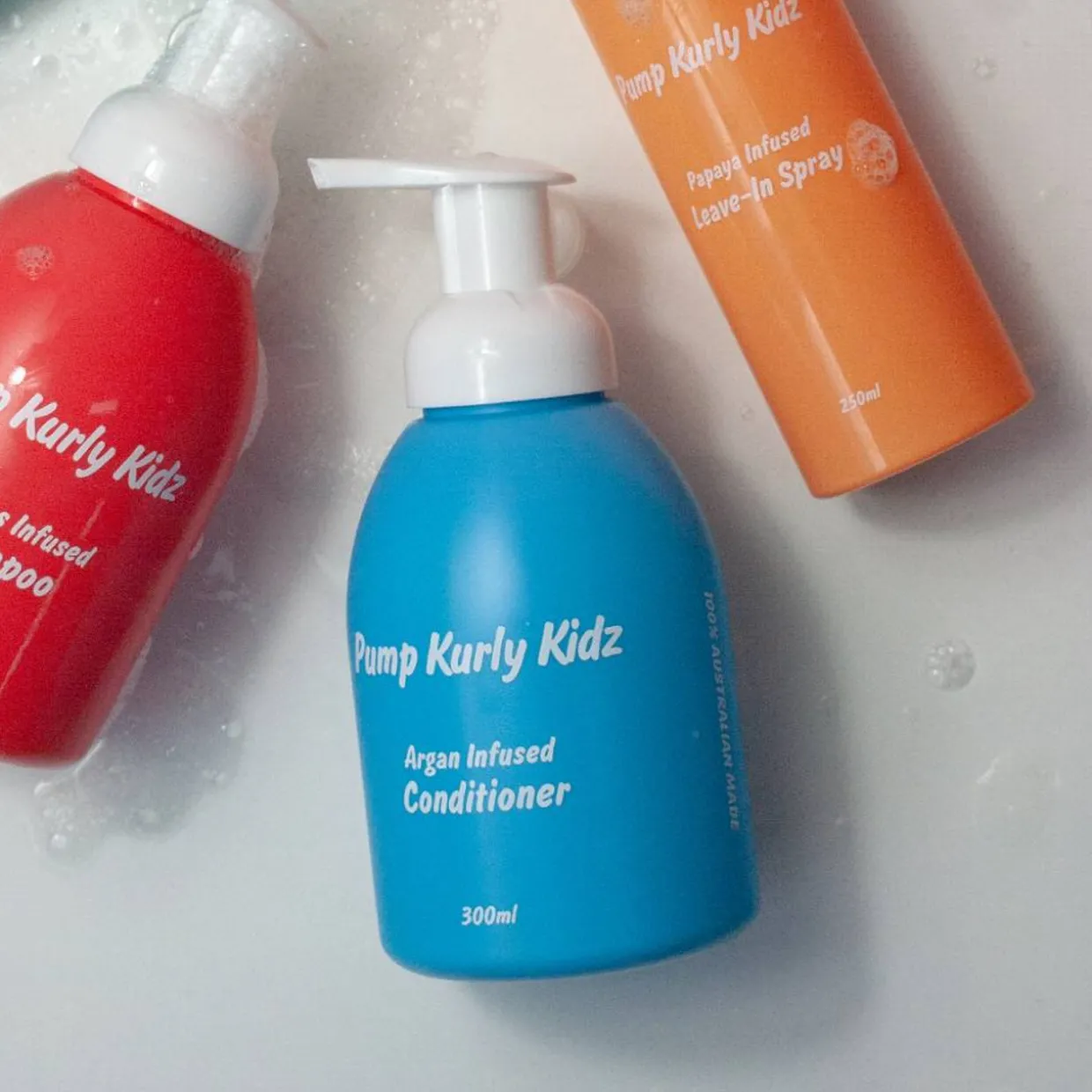 Pump Kurly Kidz Argan Infused Conditioner