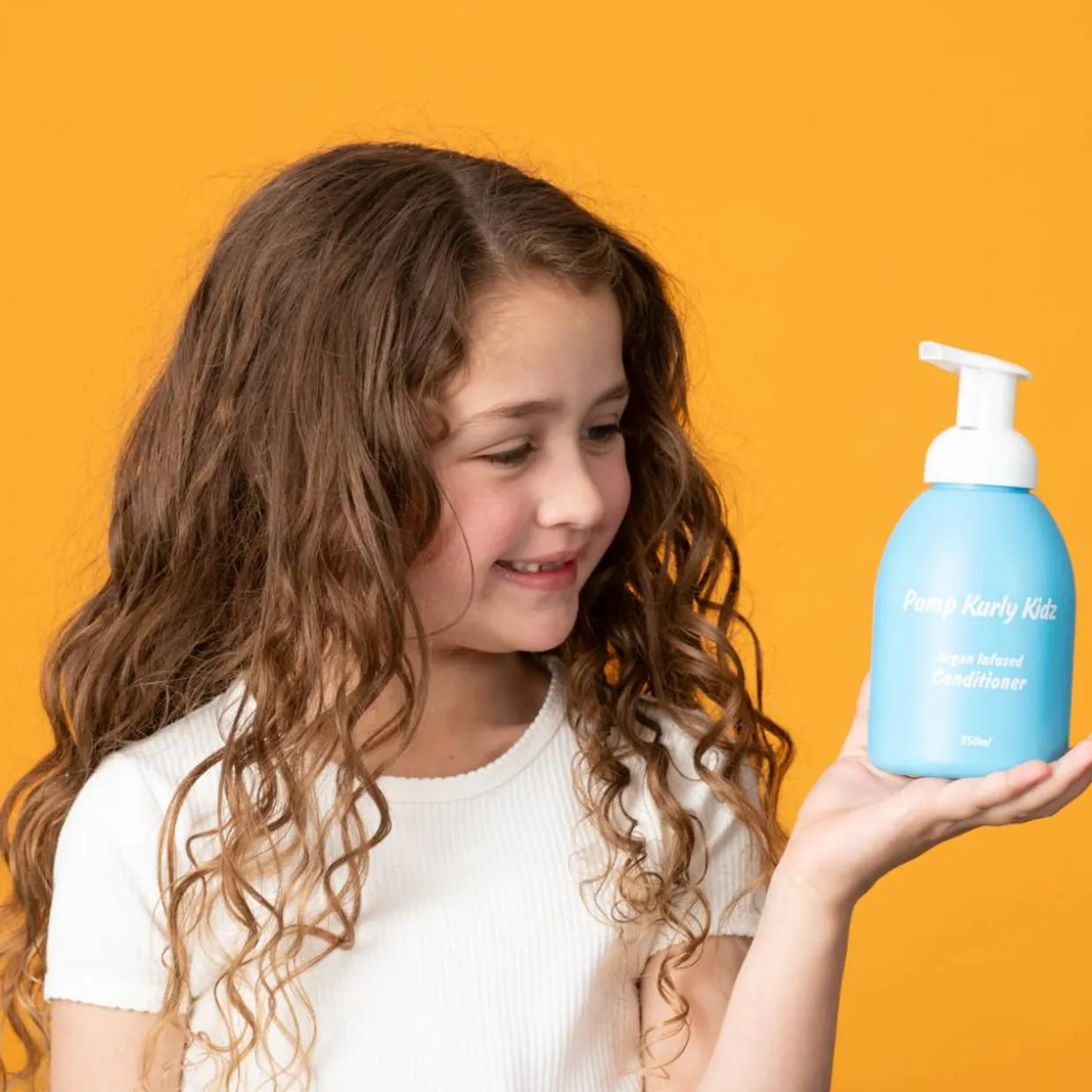 Pump Kurly Kidz Argan Infused Conditioner