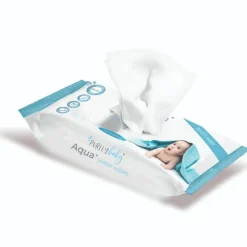 Purely Baby Aqua+ Water Wipes - Pack of 70 wipes