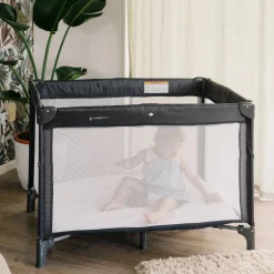 Quest Solo Portacot - Grey