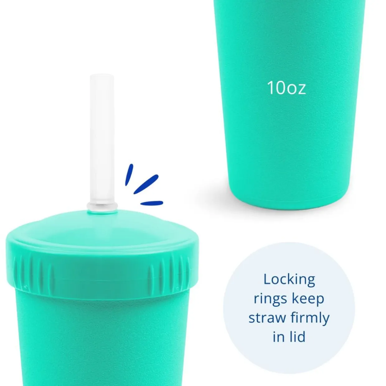 Re-Play Straw Cup with Silicone Straw