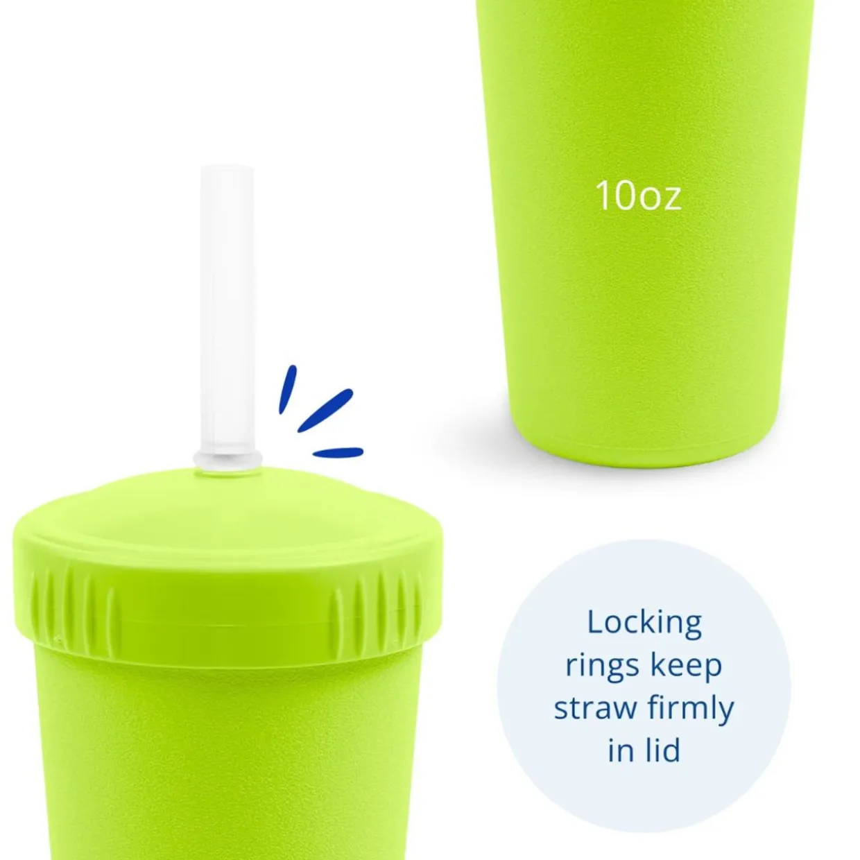 Re-Play Straw Cup with Silicone Straw