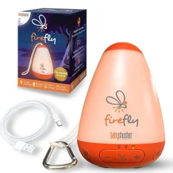 Shusher Firefly by Baby Shusher - Rechargeable Baby Sleep Soother / Portable Sound Machine