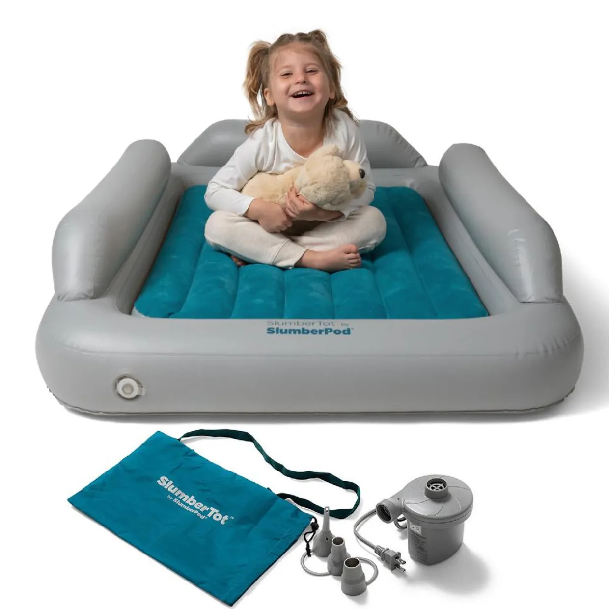SlumberTot Inflatable Travel Bed