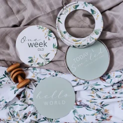 Snuggle Hunny Reversible Milestone Cards