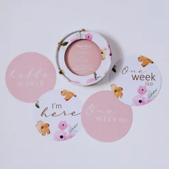 Snuggle Hunny Reversible Milestone Cards