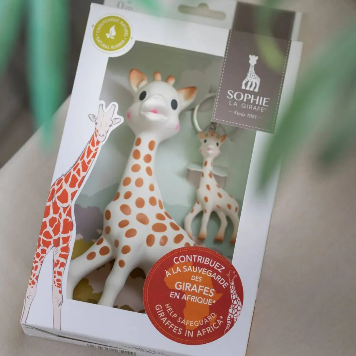 Sophie La Girafe - Original Sophie + Free Keyring