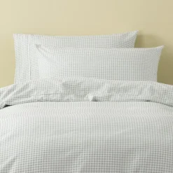 Squiggles Cotton Duvet Cover Set - Jagger Sage