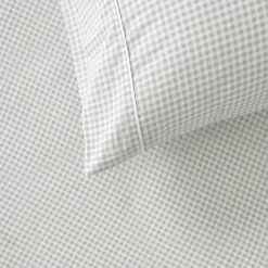 Squiggles Cotton Duvet Cover Set - Jagger Sage