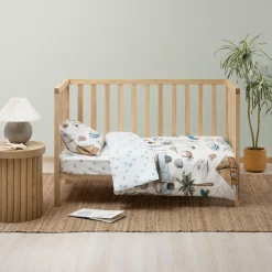 Squiggles Cotton Toddler Pillowcase