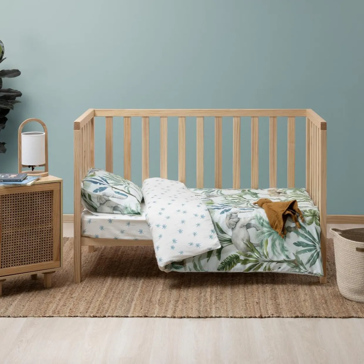 Squiggles Cotton Toddler Pillowcase