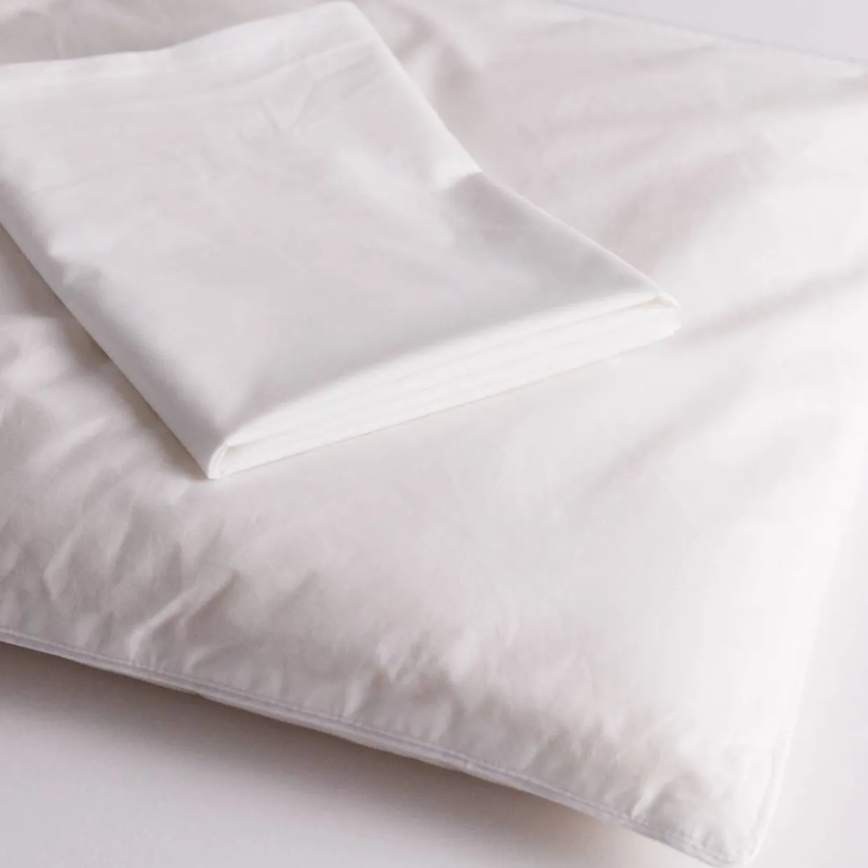 Standard Size Wool Pillow with Pillowcase