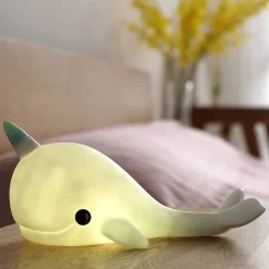 Stellar Haus Rechargeable Night Light - Squishy Narwhal